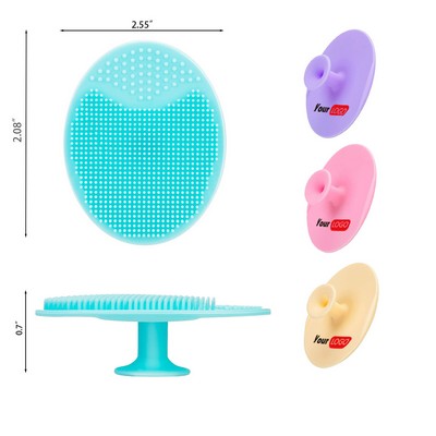 Face Scrubber Soft Silicone Facial Cleansing Brush