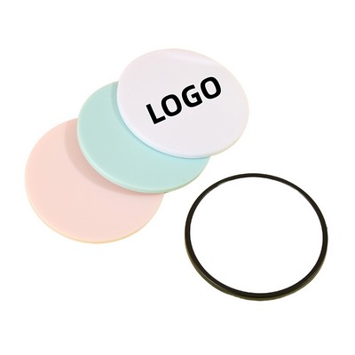2 1/2" Portable Round Plastic Pocket Mirror