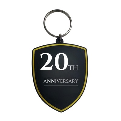 Soft Rubber PVC Keychain Keyring