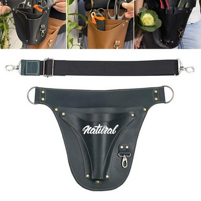 Leather Garden Belt Tool Bag