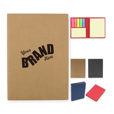 Hard Cover Sticky Notes Book