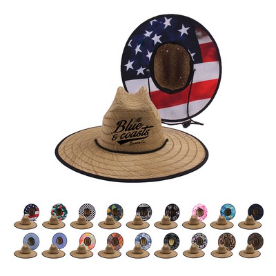 Lifeguard Straw Hat