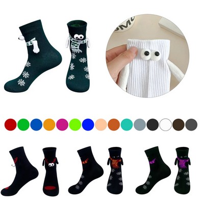 Magnetic Holding Hands Socks