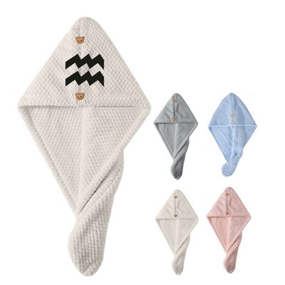 Microfiber Hair Drying Wrap