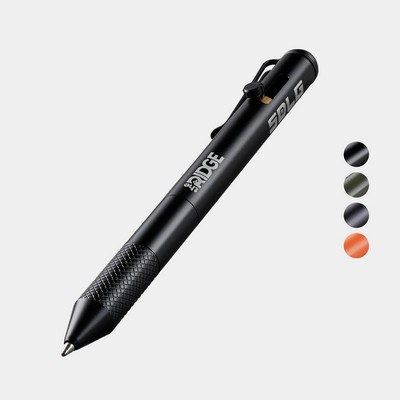 RIDGE® Bolt Action Pen with Knurled Textured Grip
