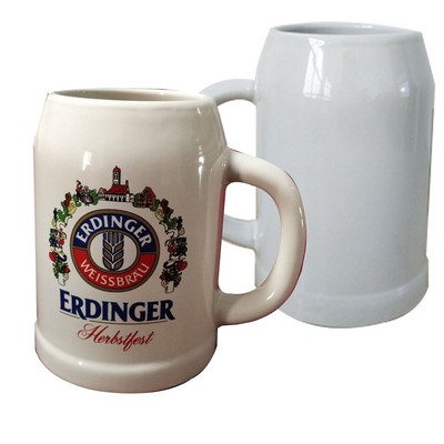 12 Oz Ceramic Beer Mugs