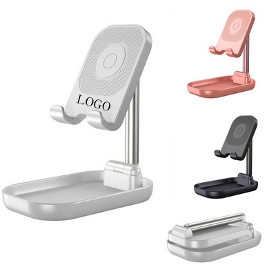 Premium Aluminum Alloy Foldable Phone & Tablet Desk Stand