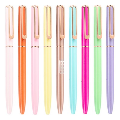 Metal Twist Action Ballpoint Pen