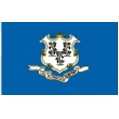 4'x6' Connecticut State Nylon Outdoor Flag - Style C