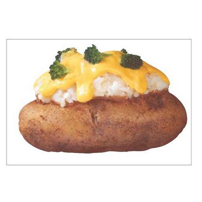 Baked Potato Rectangle Metal Photo Magnet (2"x3")