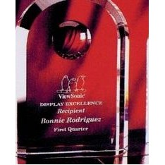 5 1/2"x8" Crystal Series Crystal Dome Illusion Award