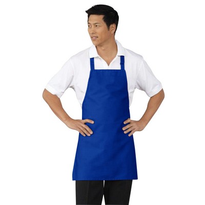 Royal Blue Bib Apron w/Adjustable Neck Strap