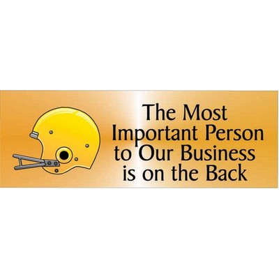 Football Helmet Panoramic Photo Hand Mirror (1 5/8"x4 5/8")