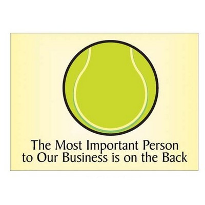 Tennis Ball Rectangle Photo Hand Mirror (2½"x3½")