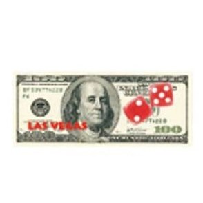 Las Vegas Dice $100 Bill Mighty Mini Magnet