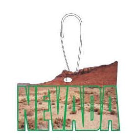 Nevada Desert Zipper Pull