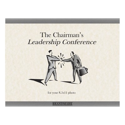 Brushed Accents 8.5" x 11" Frame - Silver