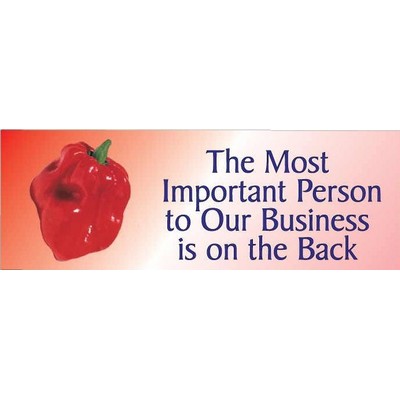 Red Habanero Pepper Panoramic Photo Hand Mirror (1 5/8"x4 5/8")