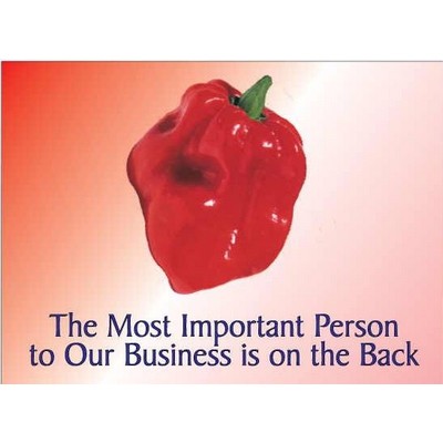 Red Habanero Pepper Photo Hand Mirror (2"x3")