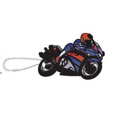 Import Motorcycle Zipper Pull