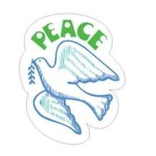 Peace Dove Lapel Pin
