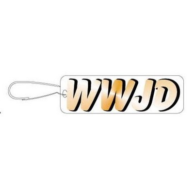 WWJD Zipper Pull