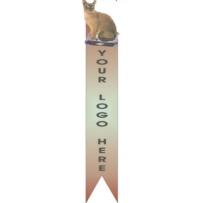 European Burmese Cat Bookmark w/ Black Back