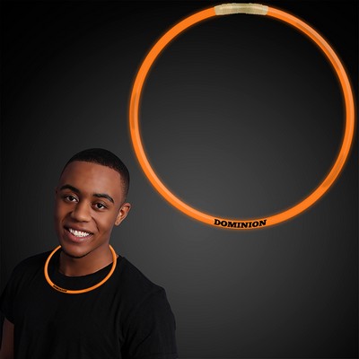 22" Orange Glow Necklace - PRINTED