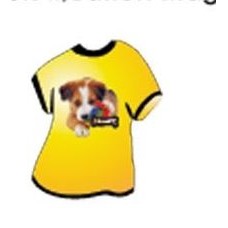 Border Collie Dog T-Shirt Lapel Pin