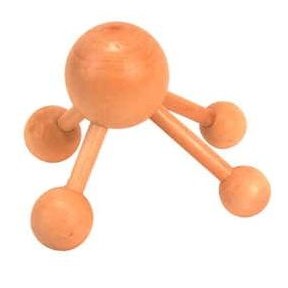 Circle Shape Wooden Massager