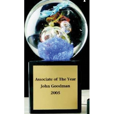 3.5" Deep Sea Bonanza Glass Award