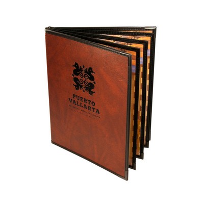 Royal Select 8 View Booklet Menu Cover (Holds EIGHT 5 1/2"x8 1/2" Inserts)