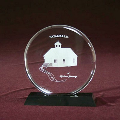 Circle Award w/Black Base