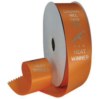 100 yd Custom Printed Ribbon Roll (2")