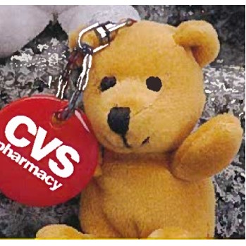 4" Key Chain Pals™ Stuffed Bear