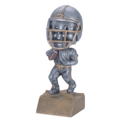 Resin Football Bobble Head