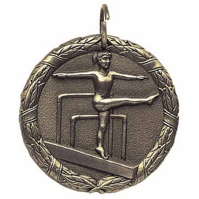 Gymnastics, Female Medal - 1-1/4"