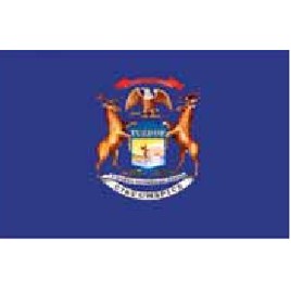 Michigan State Flags (5'x8')