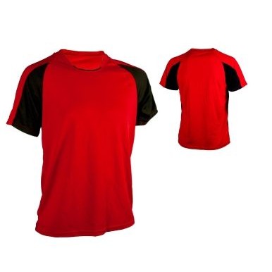 Youth Dazzle Cloth Soccer Jersey Shirt w/ Contrast Panel Sleeve