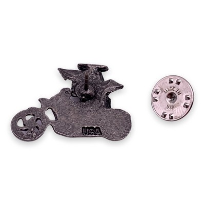 Biker Angel Lapel Pin