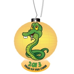Chinese New Year/ Year of the Snake Zipper Pull