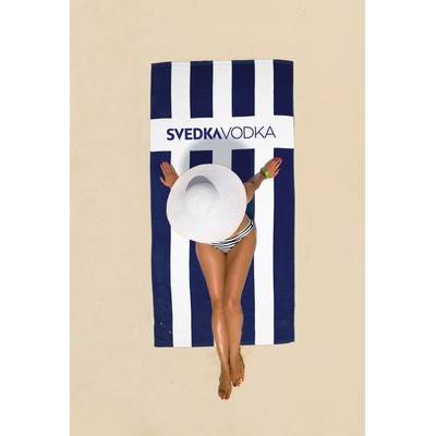 Cabana Rugby Strip Towel