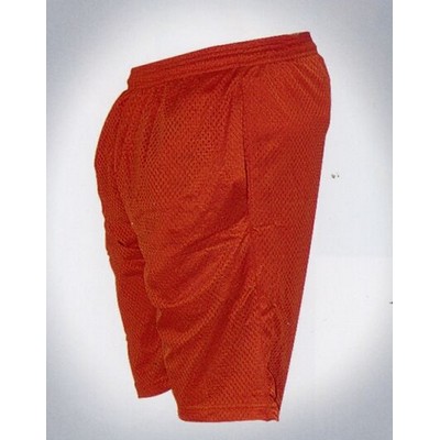 Adult Pro Mesh Shorts w/ Side Pockets - 9" Inseam