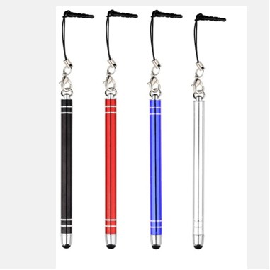 Standard Aluminum Stylus w/ Earphone Plug