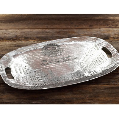 Breezewood Luncheon Handle Tray