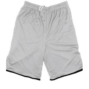Youth Cool Mesh 5" Inseam Athletic Short w/ Contrast Trimmed Hem