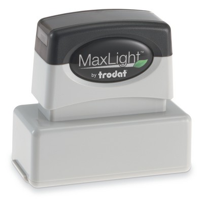 MaxLight™ Pre-Inked Rectangle Stamp (5/8" x 1 7/8")