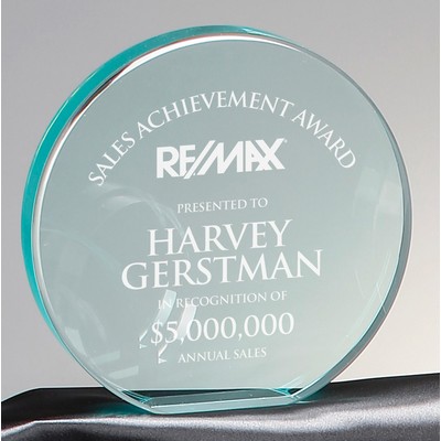 Jade Acrylic Circle Award