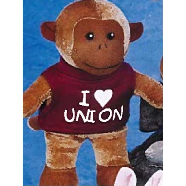 6" Team Thrifty™ Stuffed Monkey