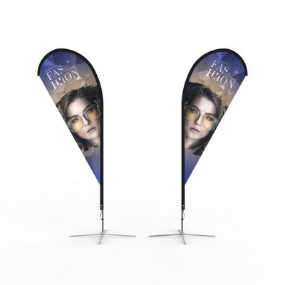 9' Double Sided Teardrop Banner